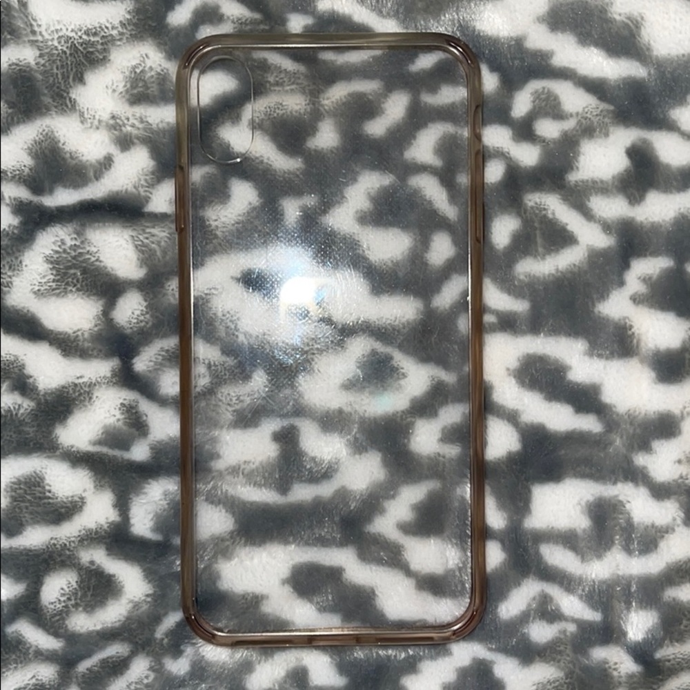 CLEAR IPHONE XS MAX CASE